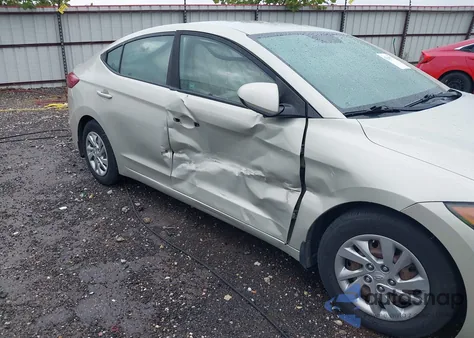 2017 Hyundai Elantra Se from USA, damaged, VIN KMHD74LF9HU424538